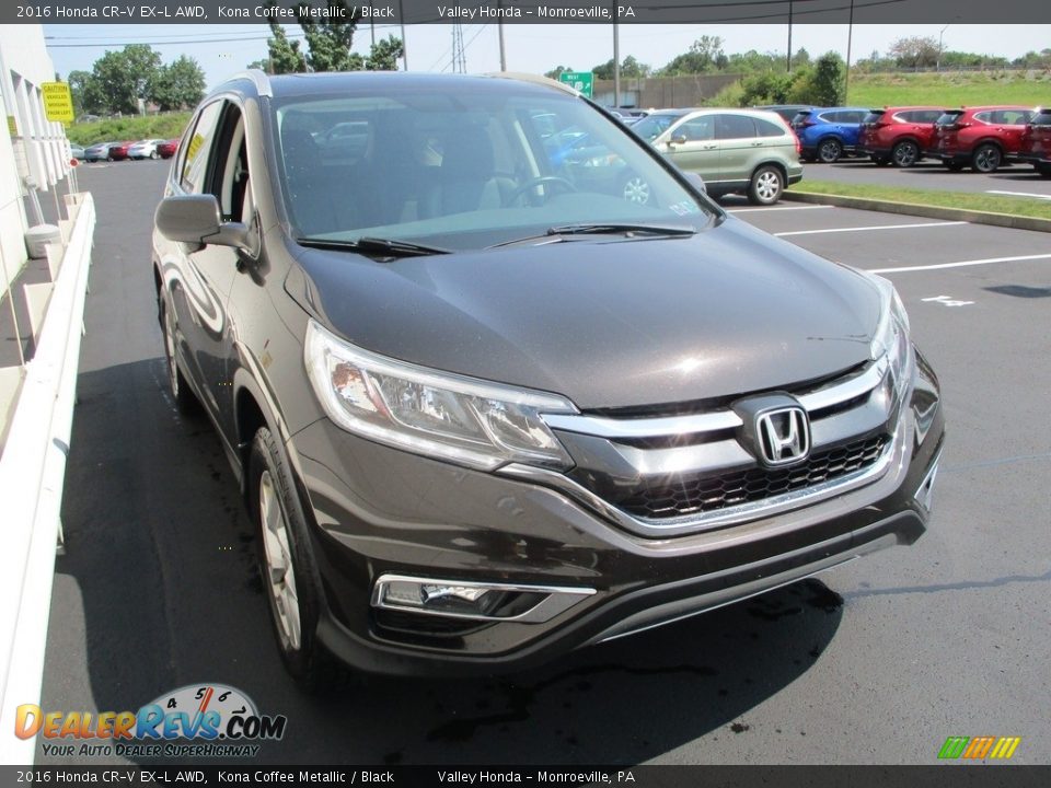 2016 Honda CR-V EX-L AWD Kona Coffee Metallic / Black Photo #5
