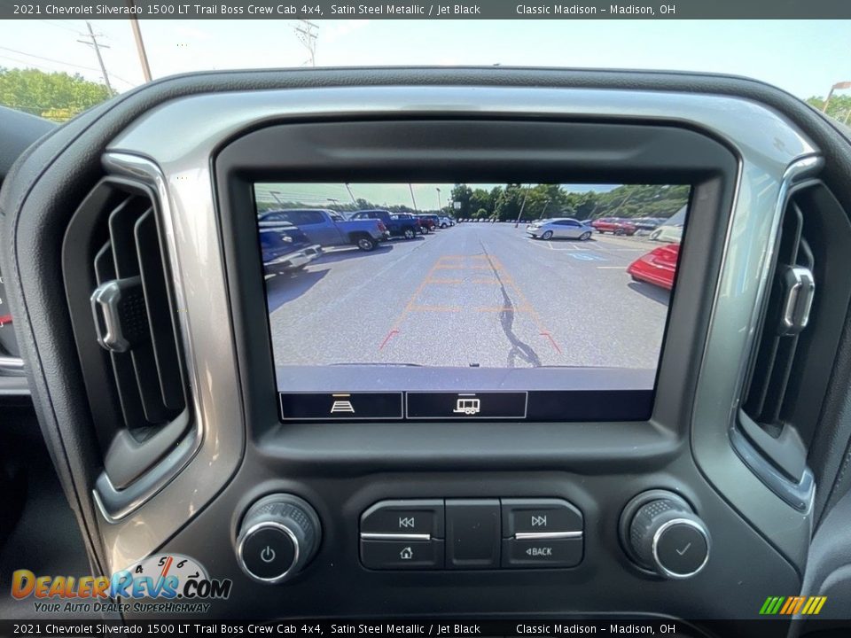 2021 Chevrolet Silverado 1500 LT Trail Boss Crew Cab 4x4 Satin Steel Metallic / Jet Black Photo #9