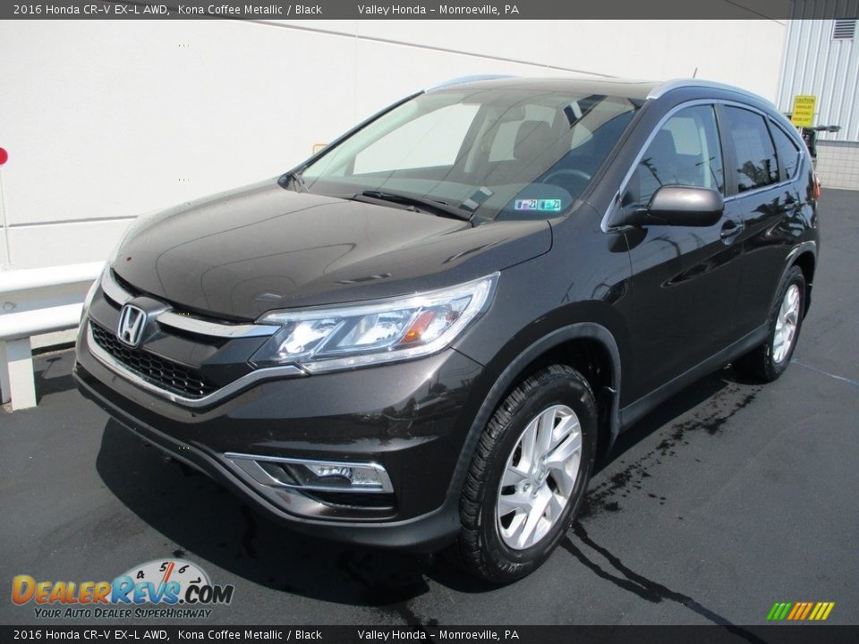 2016 Honda CR-V EX-L AWD Kona Coffee Metallic / Black Photo #7