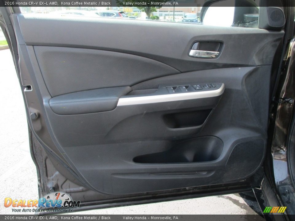 2016 Honda CR-V EX-L AWD Kona Coffee Metallic / Black Photo #8