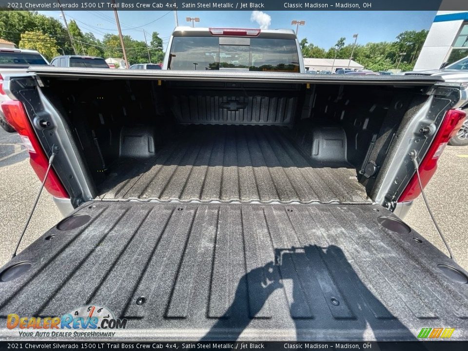 2021 Chevrolet Silverado 1500 LT Trail Boss Crew Cab 4x4 Satin Steel Metallic / Jet Black Photo #12