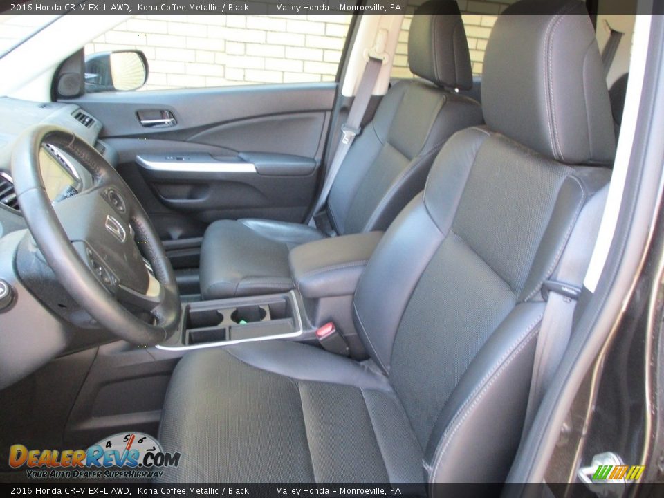 2016 Honda CR-V EX-L AWD Kona Coffee Metallic / Black Photo #10