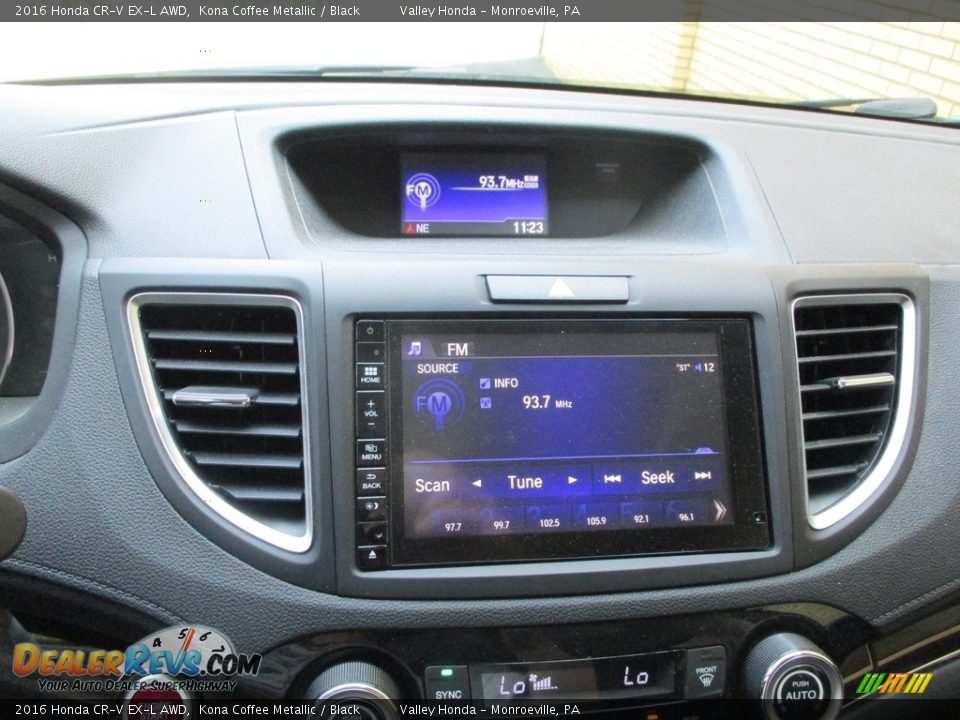 2016 Honda CR-V EX-L AWD Kona Coffee Metallic / Black Photo #13