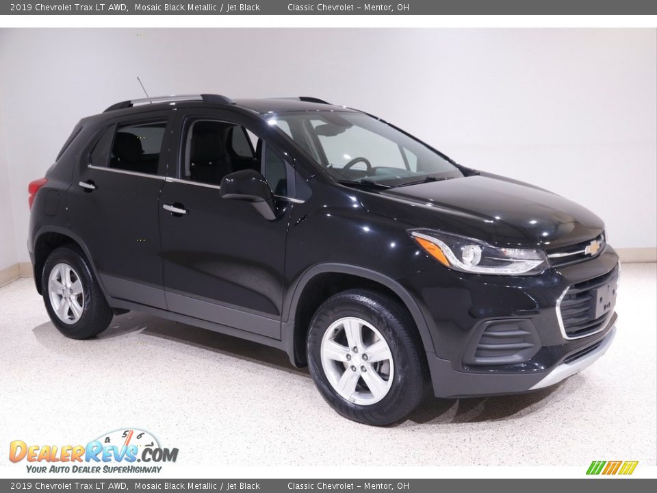 2019 Chevrolet Trax LT AWD Mosaic Black Metallic / Jet Black Photo #1
