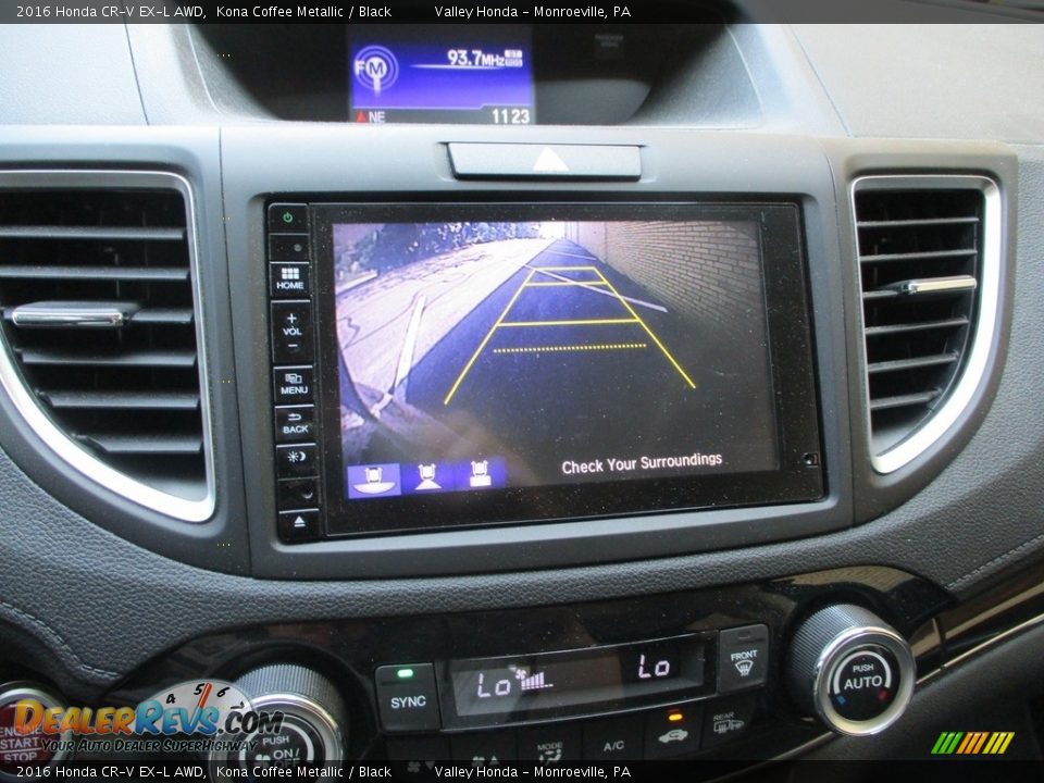 2016 Honda CR-V EX-L AWD Kona Coffee Metallic / Black Photo #14