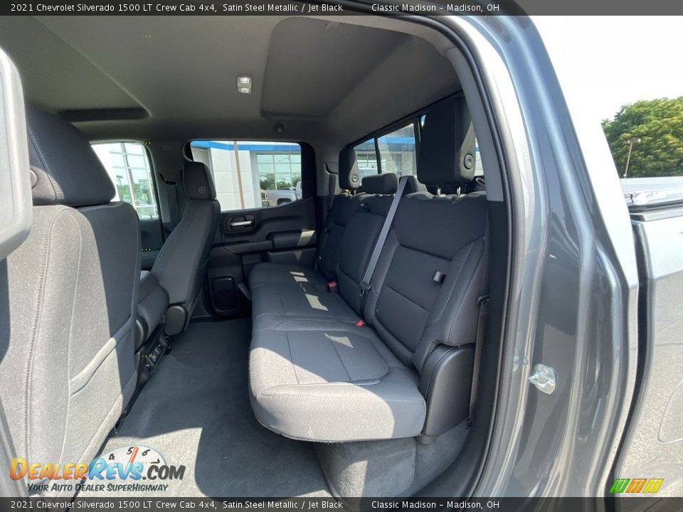 2021 Chevrolet Silverado 1500 LT Crew Cab 4x4 Satin Steel Metallic / Jet Black Photo #11