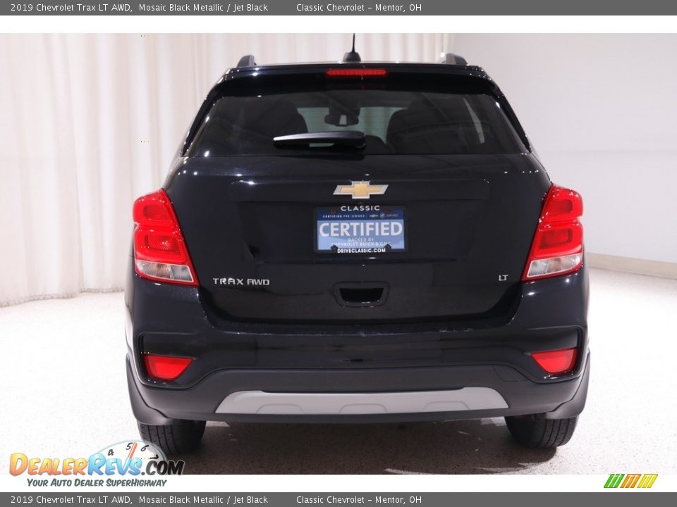 2019 Chevrolet Trax LT AWD Mosaic Black Metallic / Jet Black Photo #16