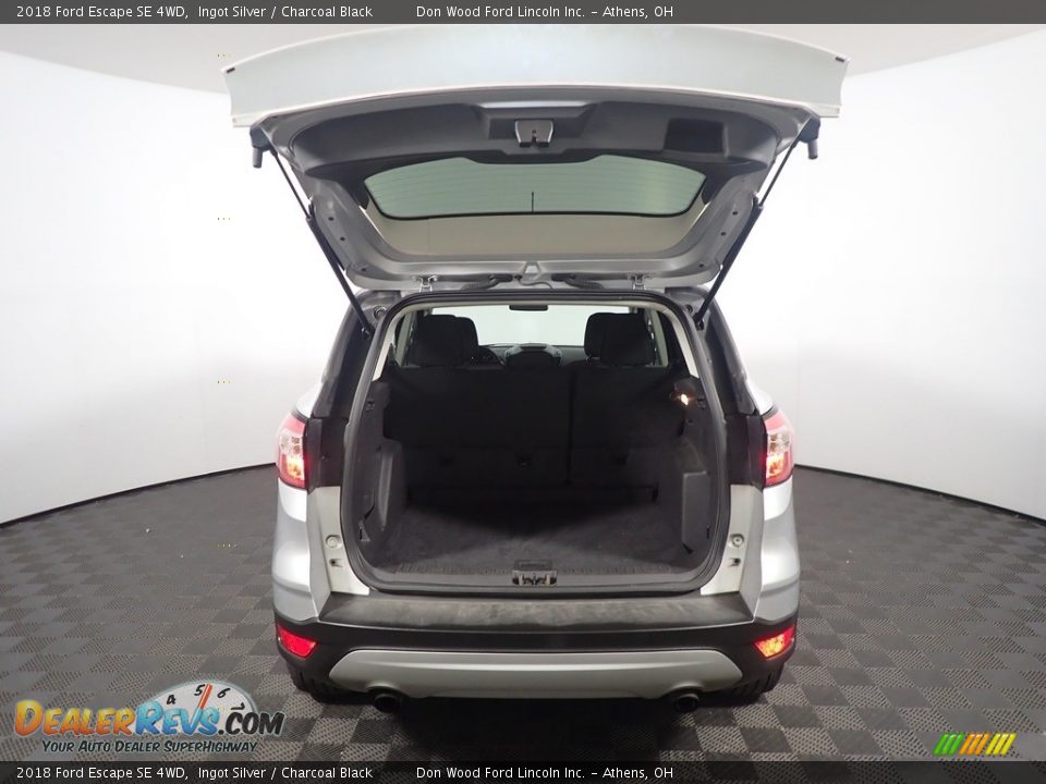 2018 Ford Escape SE 4WD Ingot Silver / Charcoal Black Photo #14