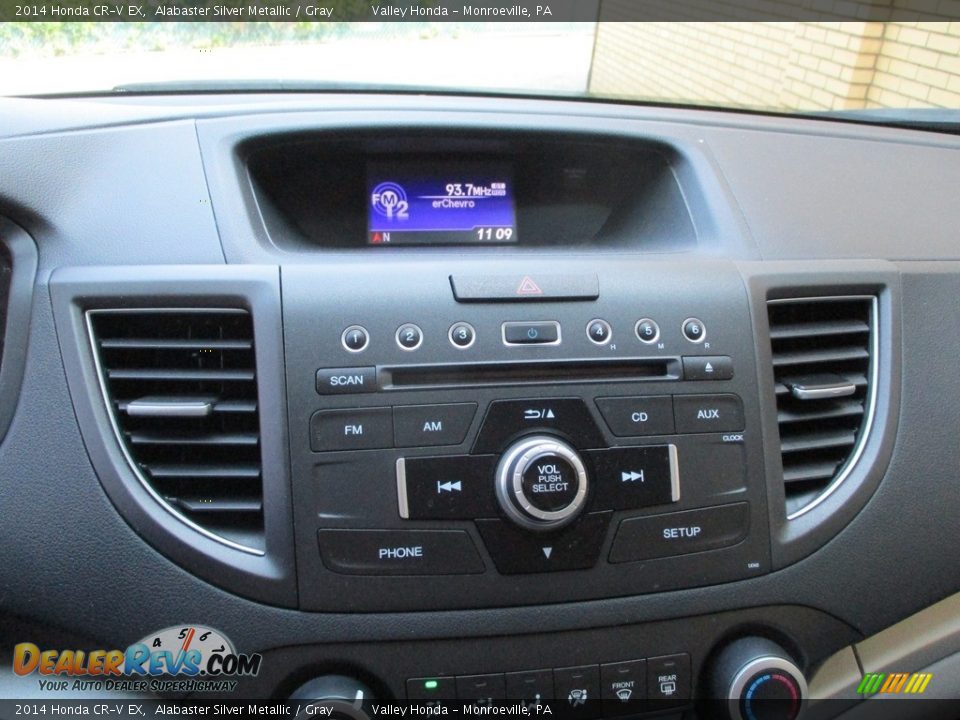 2014 Honda CR-V EX Alabaster Silver Metallic / Gray Photo #16