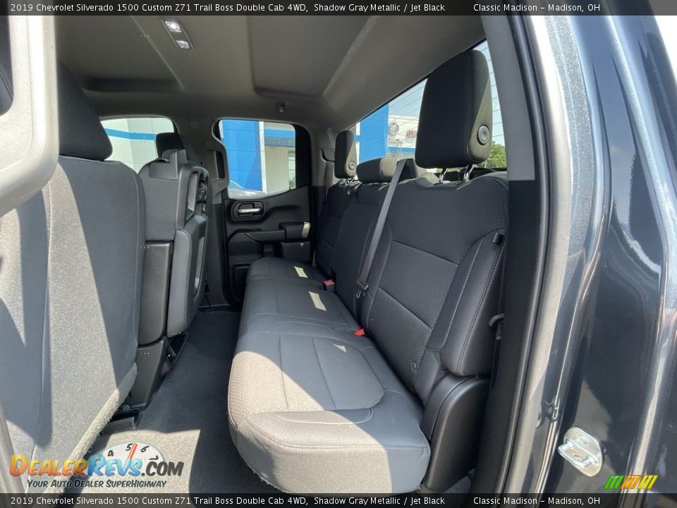 2019 Chevrolet Silverado 1500 Custom Z71 Trail Boss Double Cab 4WD Shadow Gray Metallic / Jet Black Photo #11