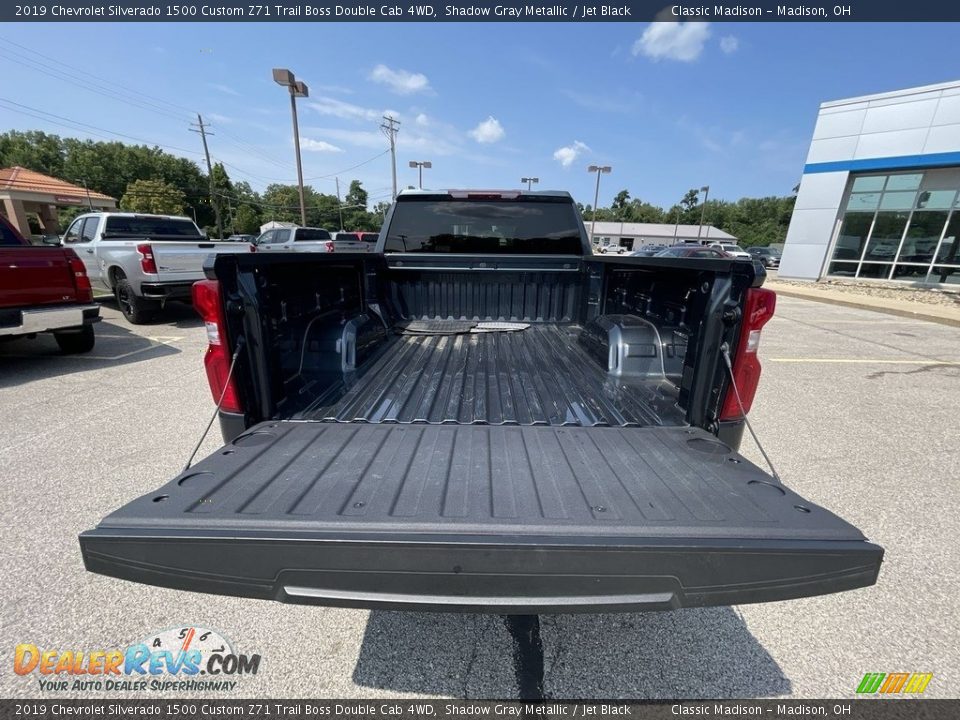 2019 Chevrolet Silverado 1500 Custom Z71 Trail Boss Double Cab 4WD Shadow Gray Metallic / Jet Black Photo #12