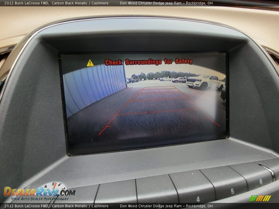 2012 Buick LaCrosse FWD Carbon Black Metallic / Cashmere Photo #2