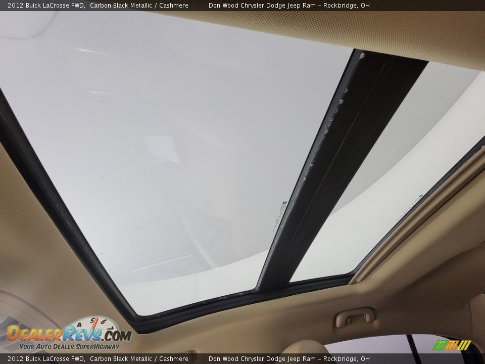 2012 Buick LaCrosse FWD Carbon Black Metallic / Cashmere Photo #3