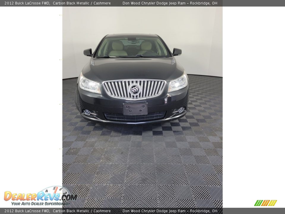 2012 Buick LaCrosse FWD Carbon Black Metallic / Cashmere Photo #5