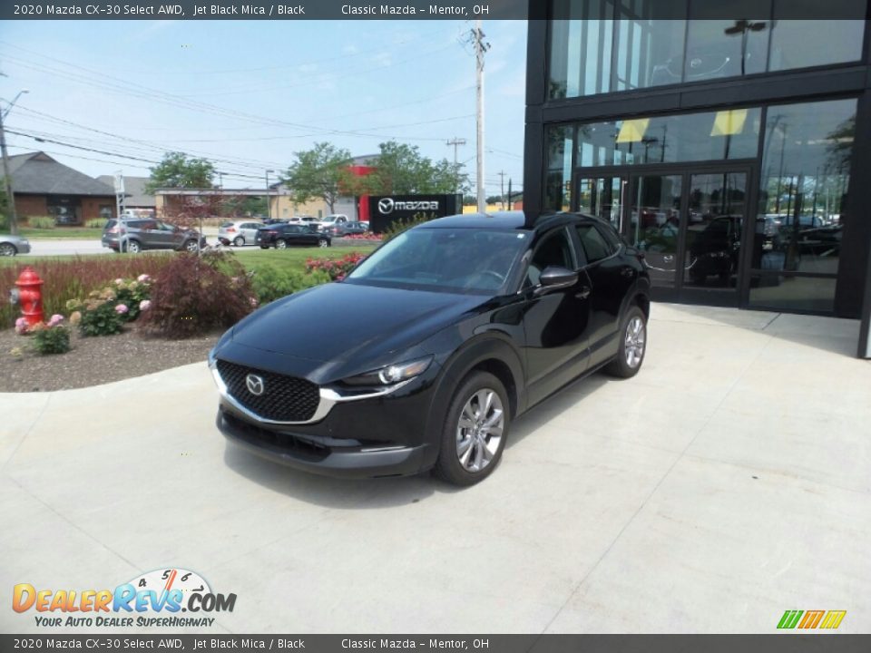 2020 Mazda CX-30 Select AWD Jet Black Mica / Black Photo #1