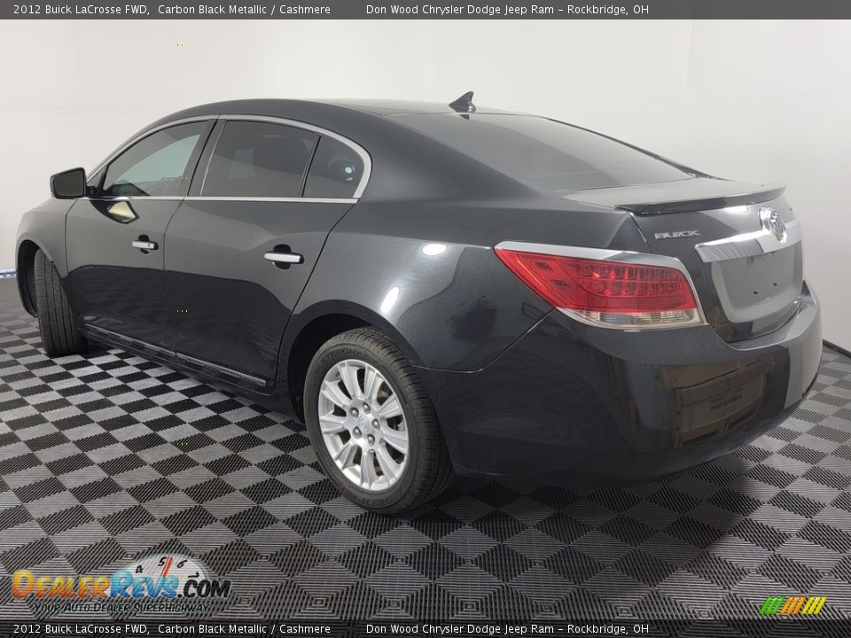 2012 Buick LaCrosse FWD Carbon Black Metallic / Cashmere Photo #8