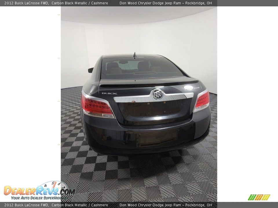 2012 Buick LaCrosse FWD Carbon Black Metallic / Cashmere Photo #9