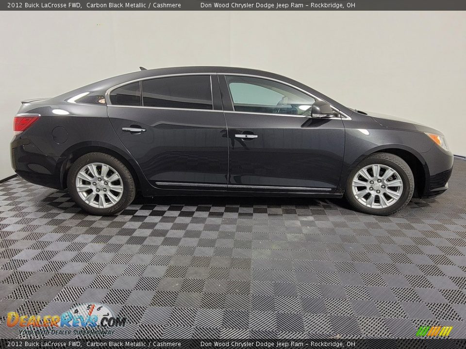 2012 Buick LaCrosse FWD Carbon Black Metallic / Cashmere Photo #11