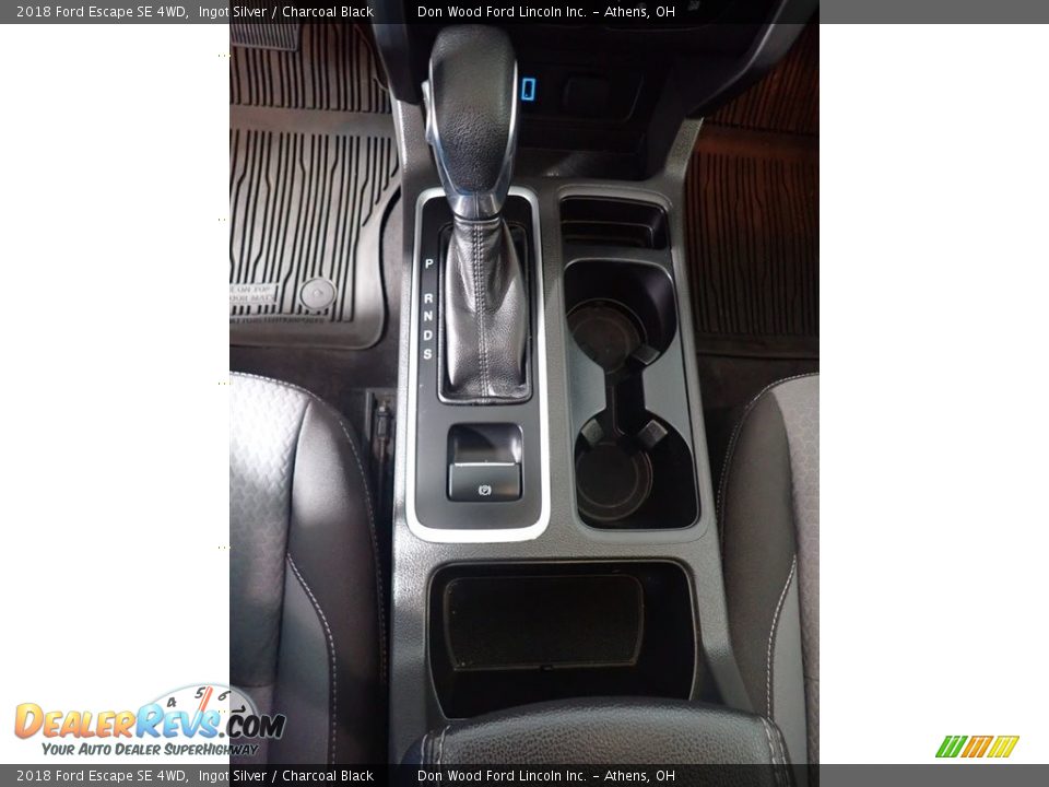 2018 Ford Escape SE 4WD Ingot Silver / Charcoal Black Photo #33