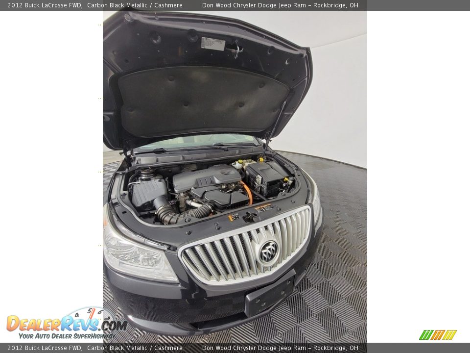 2012 Buick LaCrosse FWD Carbon Black Metallic / Cashmere Photo #13