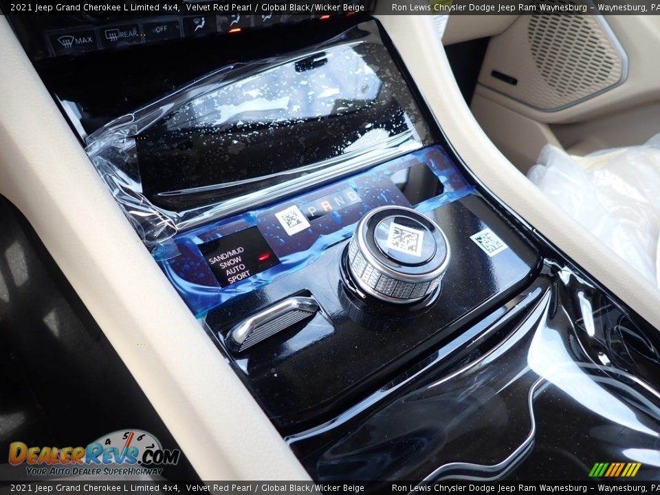 2021 Jeep Grand Cherokee L Limited 4x4 Velvet Red Pearl / Global Black/Wicker Beige Photo #20