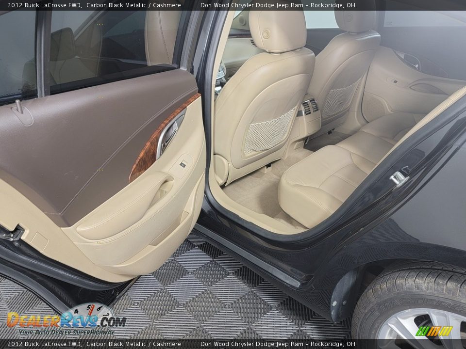 2012 Buick LaCrosse FWD Carbon Black Metallic / Cashmere Photo #29