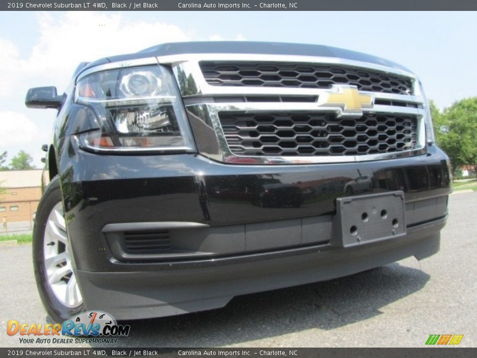 2019 Chevrolet Suburban LT 4WD Black / Jet Black Photo #2