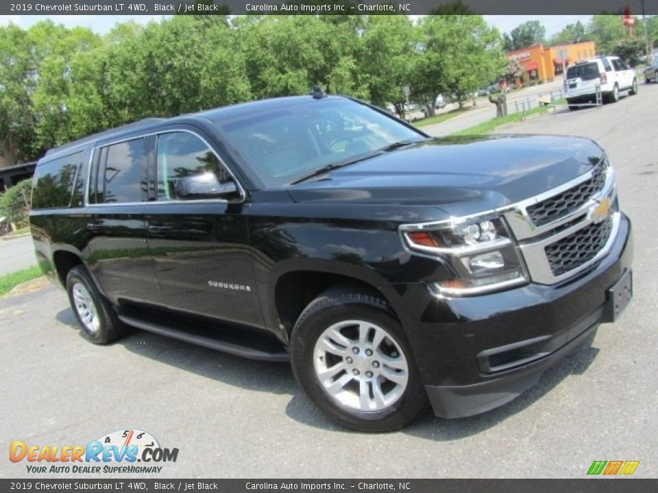 2019 Chevrolet Suburban LT 4WD Black / Jet Black Photo #3