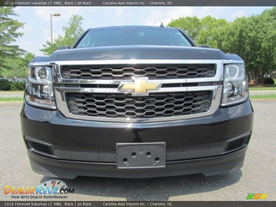 2019 Chevrolet Suburban LT 4WD Black / Jet Black Photo #4