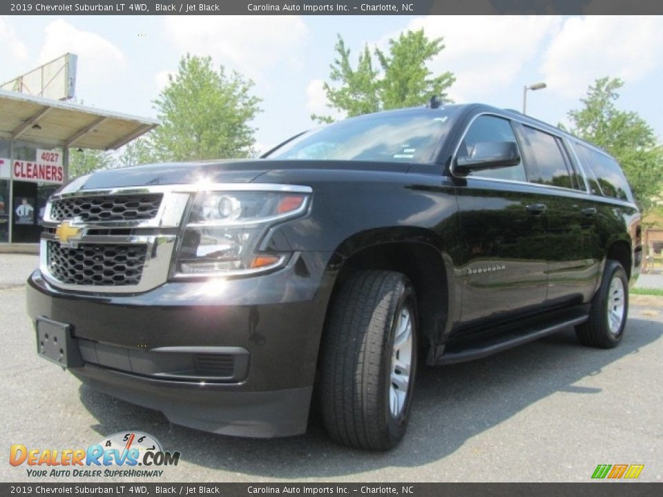 2019 Chevrolet Suburban LT 4WD Black / Jet Black Photo #6