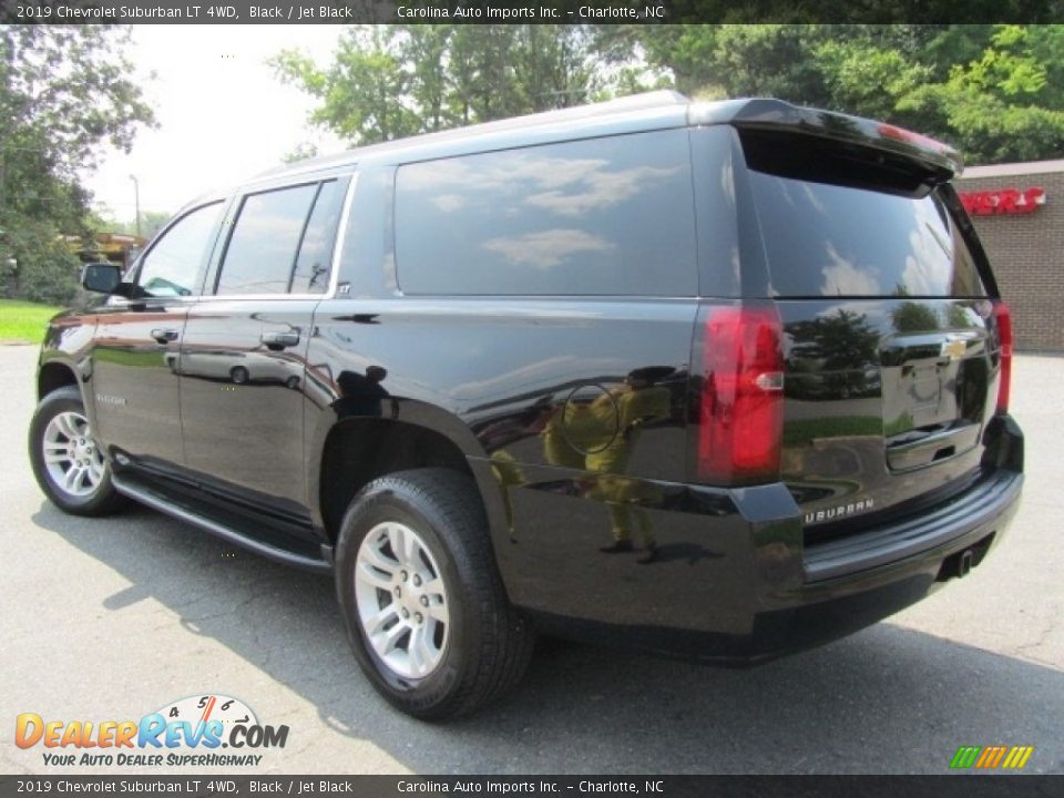 2019 Chevrolet Suburban LT 4WD Black / Jet Black Photo #8