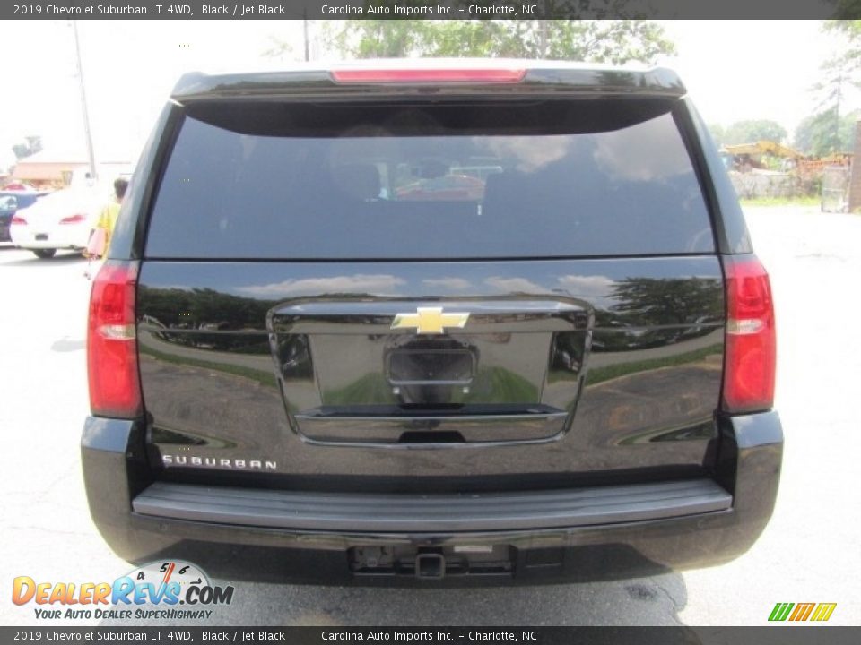 2019 Chevrolet Suburban LT 4WD Black / Jet Black Photo #9