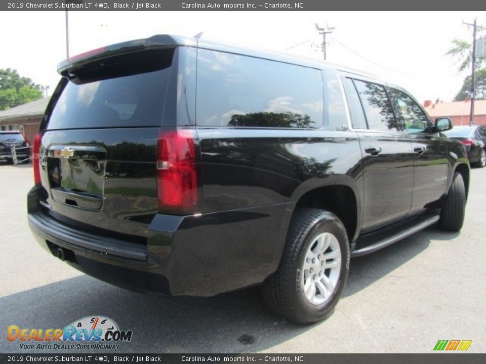 2019 Chevrolet Suburban LT 4WD Black / Jet Black Photo #10