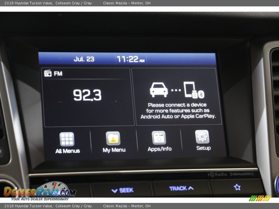 2018 Hyundai Tucson Value Coliseum Gray / Gray Photo #10