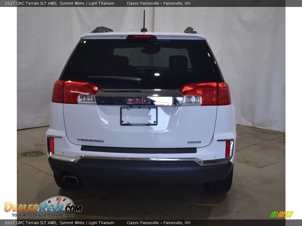 2017 GMC Terrain SLT AWD Summit White / Light Titanium Photo #3