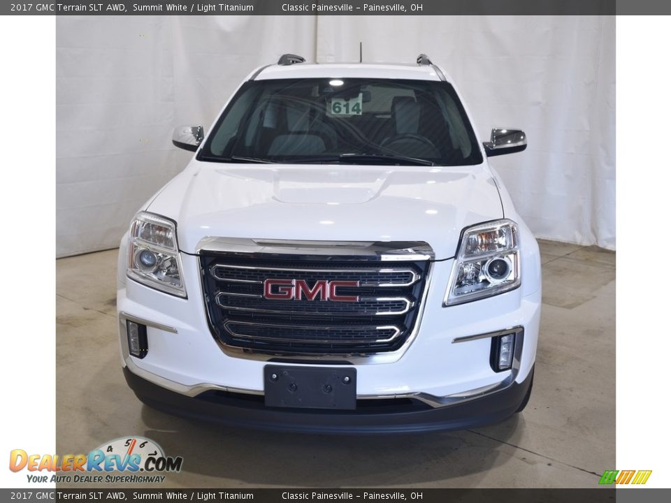 2017 GMC Terrain SLT AWD Summit White / Light Titanium Photo #4