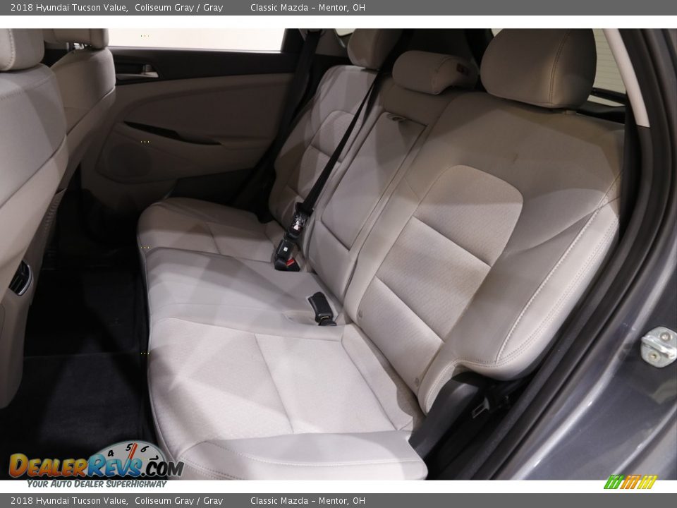 Rear Seat of 2018 Hyundai Tucson Value Photo #16
