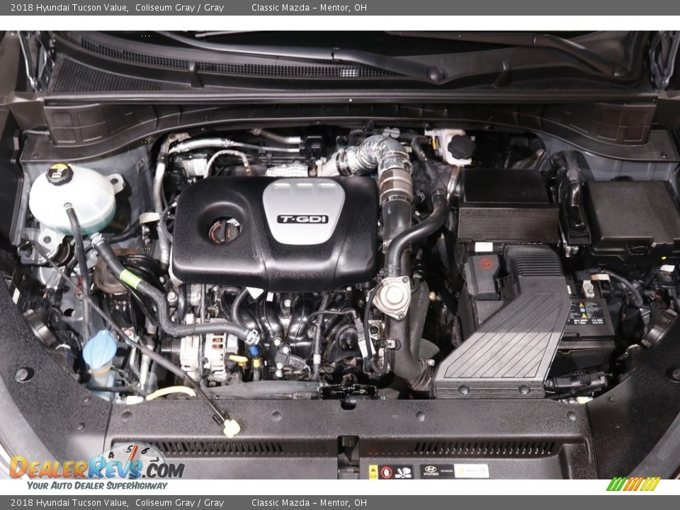 2018 Hyundai Tucson Value 1.6 Liter Turbocharged DOHC 16-valve D-CVVT 4 Cylinder Engine Photo #18