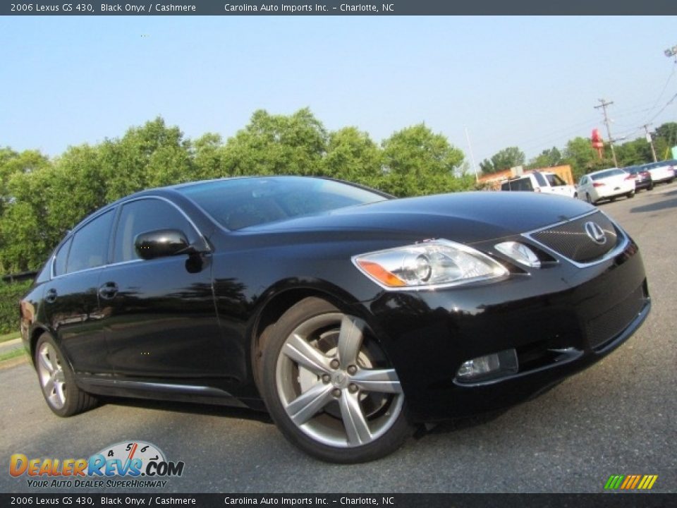 2006 Lexus GS 430 Black Onyx / Cashmere Photo #1