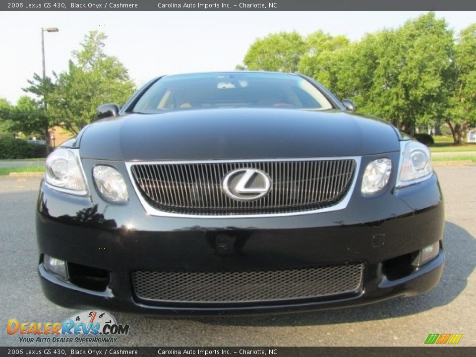 2006 Lexus GS 430 Black Onyx / Cashmere Photo #4