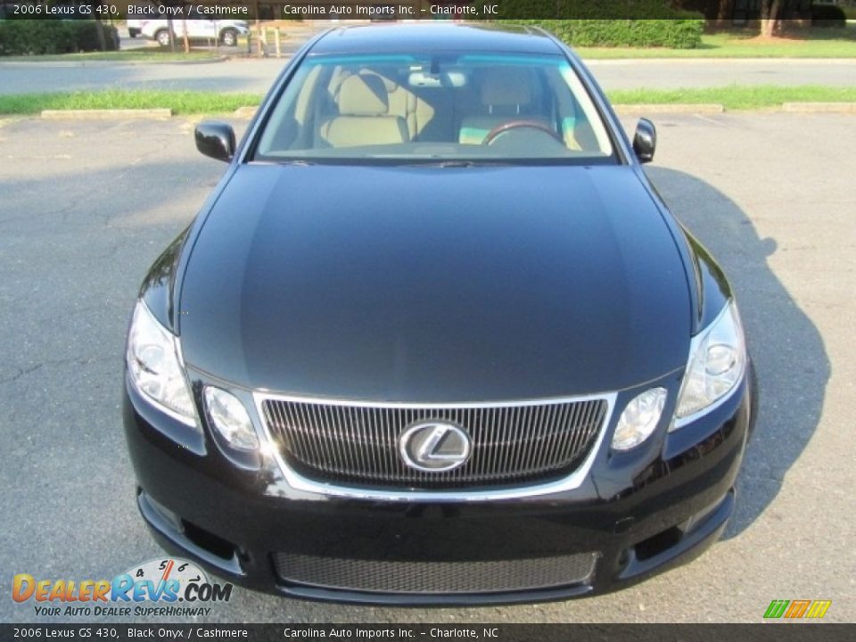 2006 Lexus GS 430 Black Onyx / Cashmere Photo #5