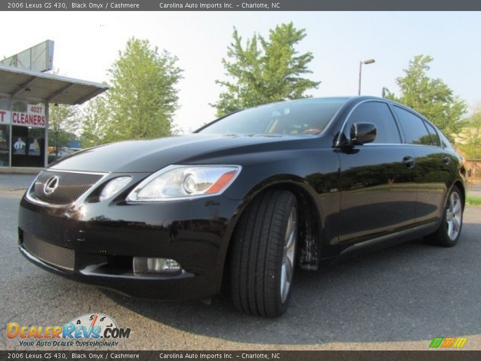 2006 Lexus GS 430 Black Onyx / Cashmere Photo #6