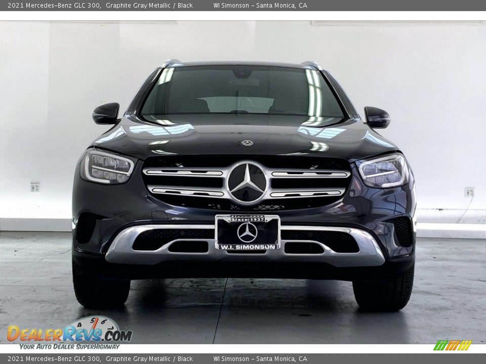 2021 Mercedes-Benz GLC 300 Graphite Gray Metallic / Black Photo #2