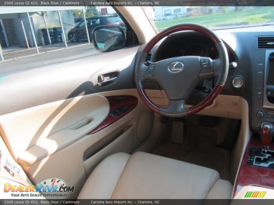 2006 Lexus GS 430 Black Onyx / Cashmere Photo #12