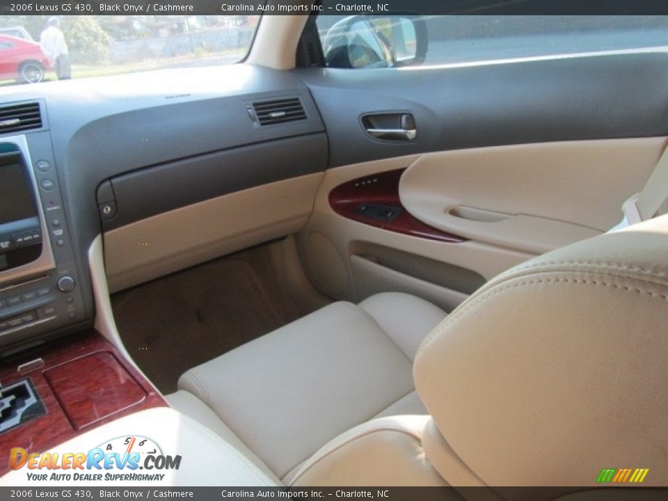 2006 Lexus GS 430 Black Onyx / Cashmere Photo #14