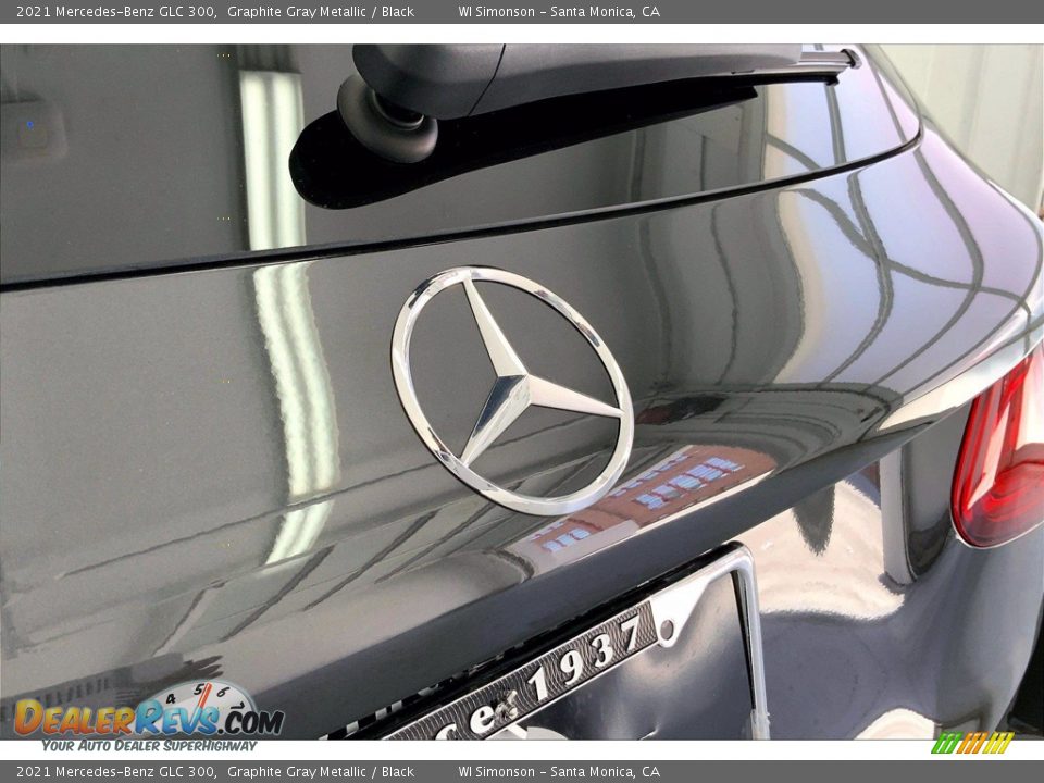 2021 Mercedes-Benz GLC 300 Graphite Gray Metallic / Black Photo #7