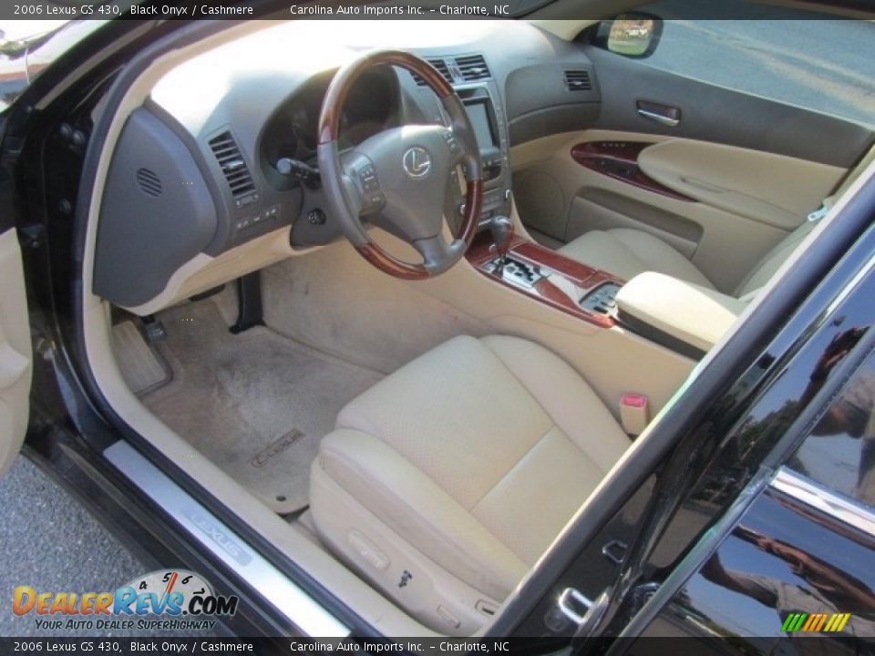 2006 Lexus GS 430 Black Onyx / Cashmere Photo #16