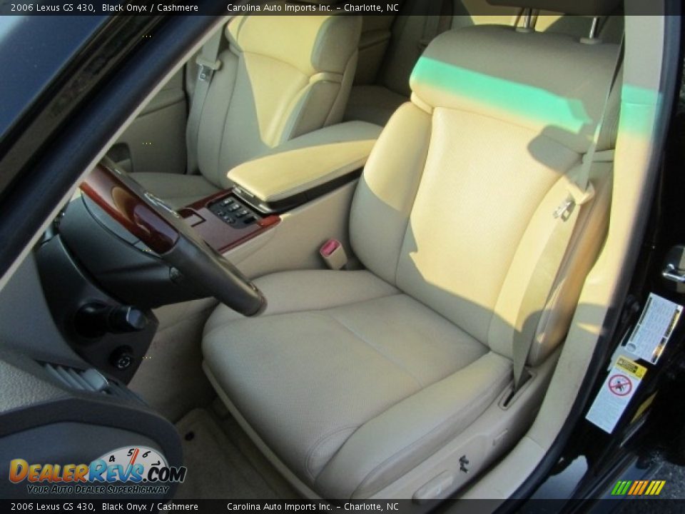 2006 Lexus GS 430 Black Onyx / Cashmere Photo #18