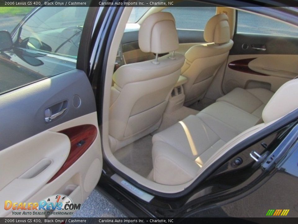 2006 Lexus GS 430 Black Onyx / Cashmere Photo #19