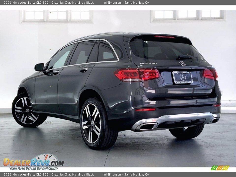 2021 Mercedes-Benz GLC 300 Graphite Gray Metallic / Black Photo #10